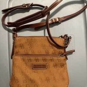 Dooney & Bourke Brown Crossbody Bag
